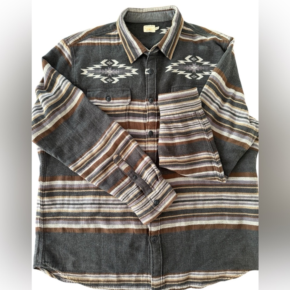 Faherty Doug Good Feather Canyon Overshirt